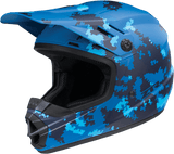 Z1R Youth Rise Helmet - Digi Camo - Blue - Small 0111-1463 - AWESOMEOFFROAD.COM