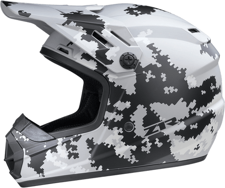 Z1R Youth Rise Helmet - Digi Camo - Gray - Small 0111-1454 - AWESOMEOFFROAD.COM