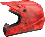 Z1R Youth Rise Helmet - Digi Camo - Red - Large 0111-1462 - AWESOMEOFFROAD.COM