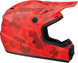 Z1R Youth Rise Helmet - Digi Camo - Red - Large 0111-1462 - AWESOMEOFFROAD.COM