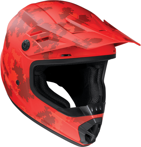 Z1R Youth Rise Helmet - Digi Camo - Red - Small 0111-1460 - AWESOMEOFFROAD.COM