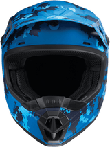 Z1R Youth Rise Helmet - Digi Camo - Blue - Small 0111-1463 - AWESOMEOFFROAD.COM