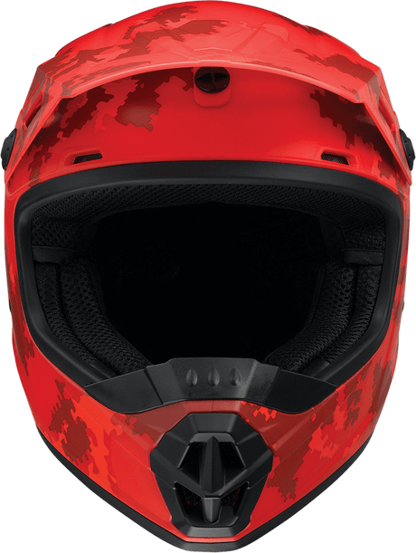 Z1R Youth Rise Helmet - Digi Camo - Red - Small 0111-1460 - AWESOMEOFFROAD.COM