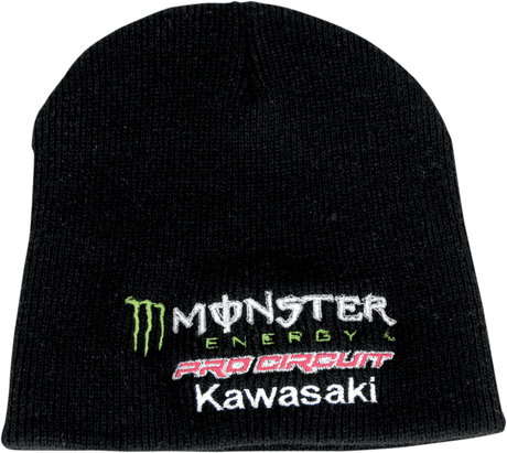 PRO CIRCUIT Monster Team Beanie - Black PC08403-0200 - AWESOMEOFFROAD.COM