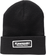 FACTORY EFFEX Kawasaki Beanie- Black 22-86108 - AWESOMEOFFROAD.COM