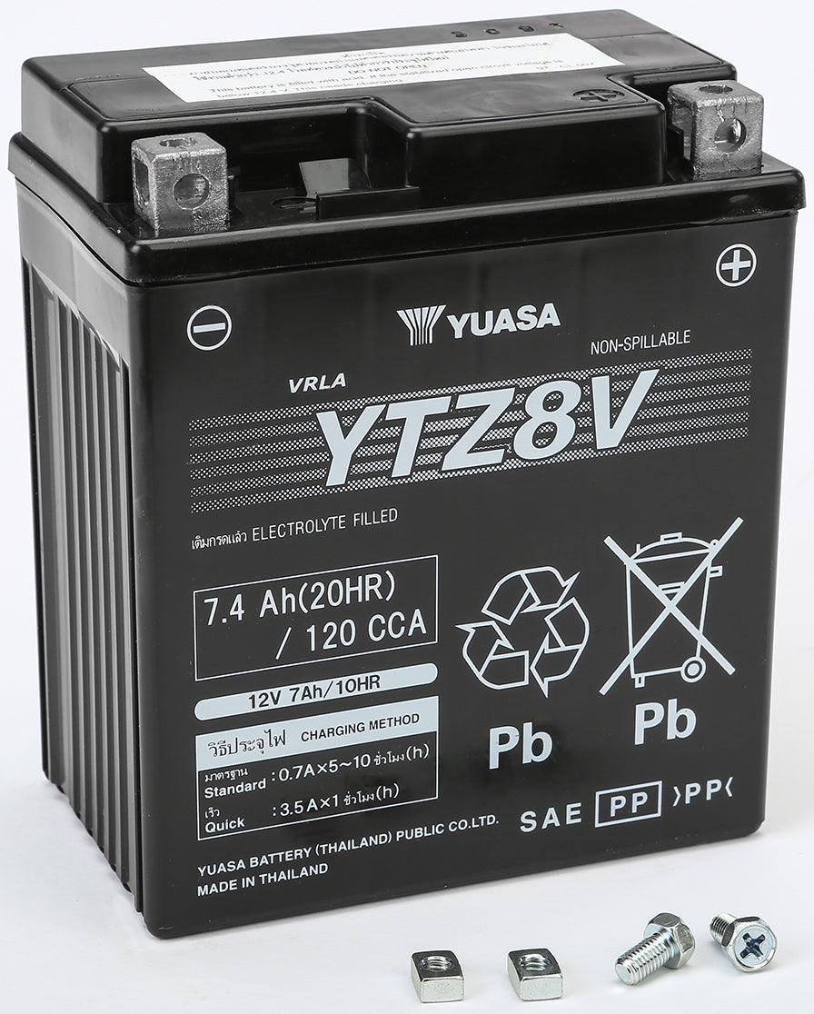 Battery Ytz8v Sealed Factory Activated - AWESOMEOFFROAD.COM