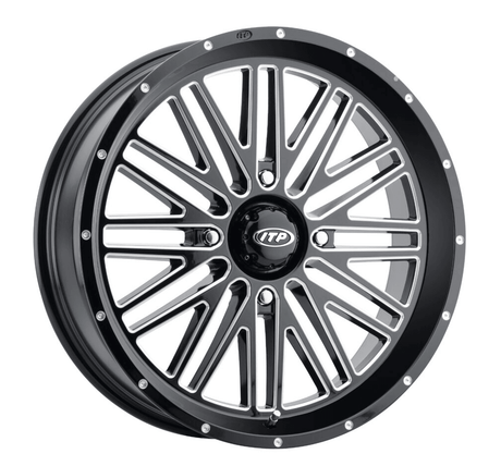 Momentum Wheel Blk/Mac 24x6.5 4/137 4+2.5 (+10mm) - AWESOMEOFFROAD.COM