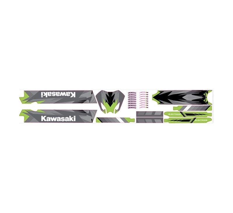 Kawasaki Elektrode Graphics Kits - AWESOMEOFFROAD.COM