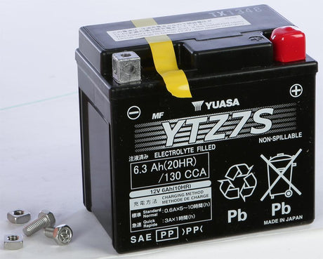 Battery Ytz7s Sealed Factory Activated - AWESOMEOFFROAD.COM