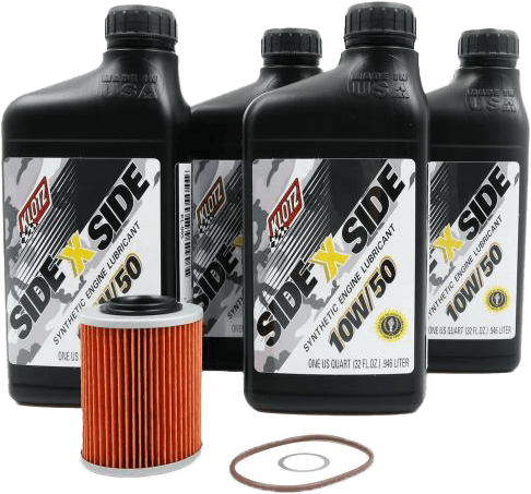 Side X Side Oil Change Kit 10w50 With Oil Filter Can Am