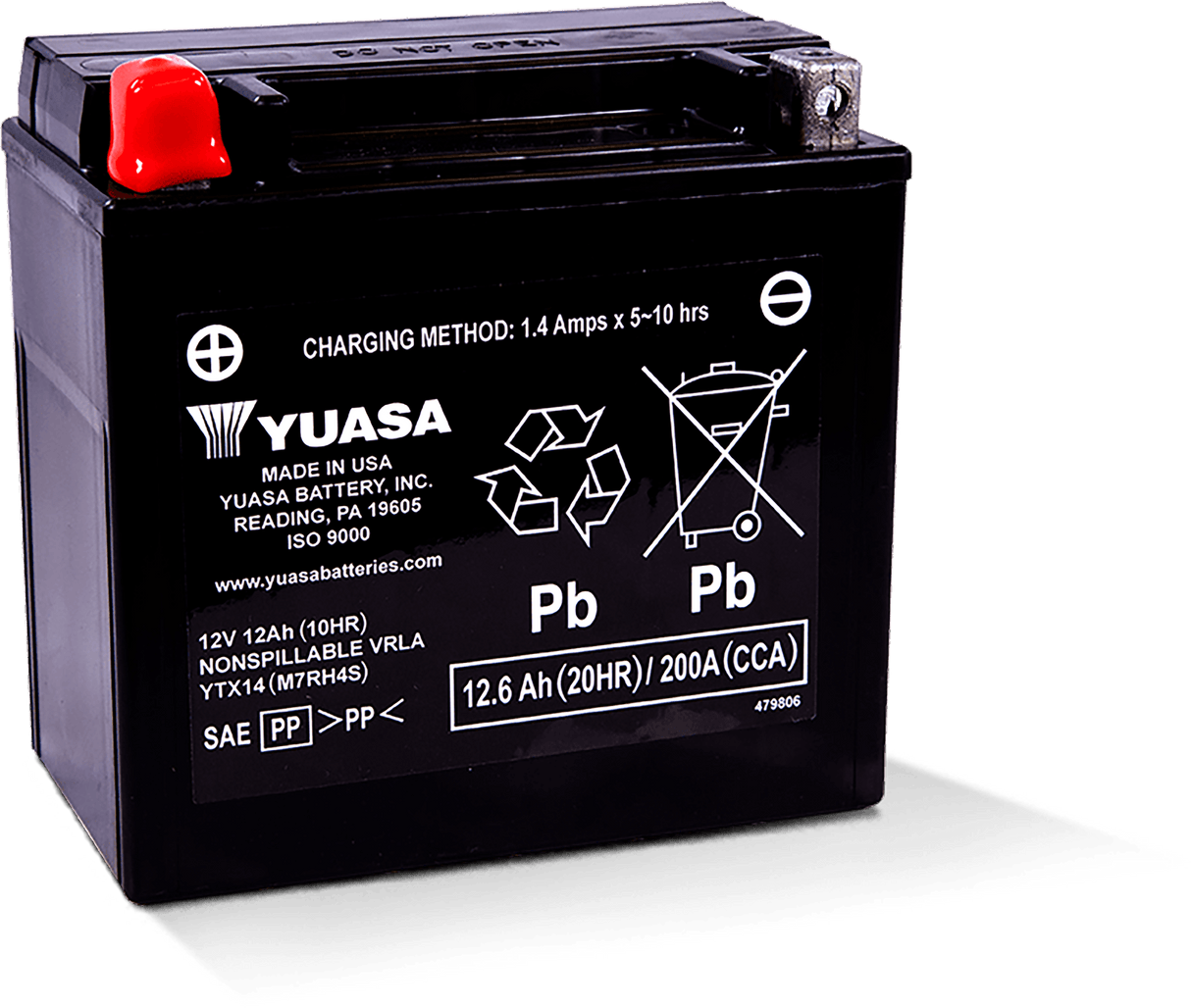 Battery Ytx14 Sealed Factory Activated