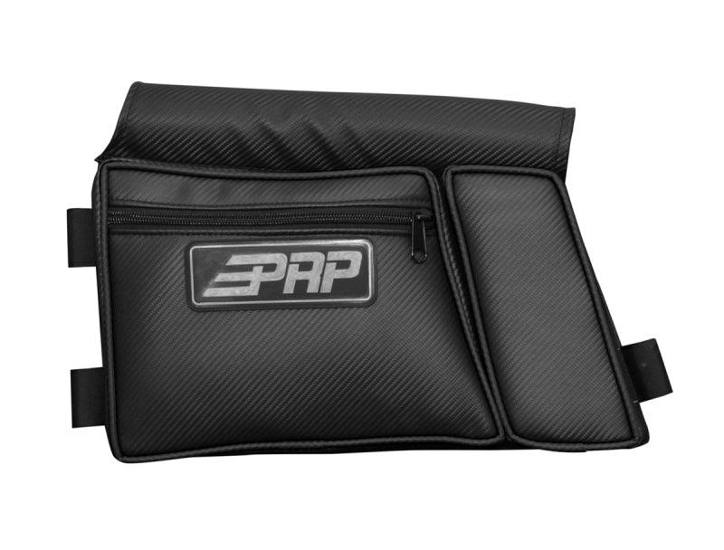 PRP Door Bag with Knee Pad for PRP Steel Frame Doors (Driver Side)- Black - AWESOMEOFFROAD.COM