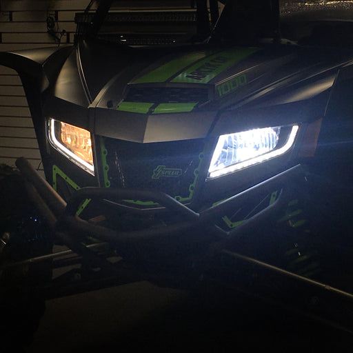LED H13 Head Light Bulb for Wildcat XX by AWESOMEOFFROAD - AWESOMEOFFROAD.COM