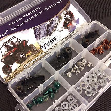 ROOSTER™ ADJUSTABLE SHIFT WEIGHT KIT, POLARIS RZR 900/1000, 61-80 GRAM - AWESOMEOFFROAD.COM